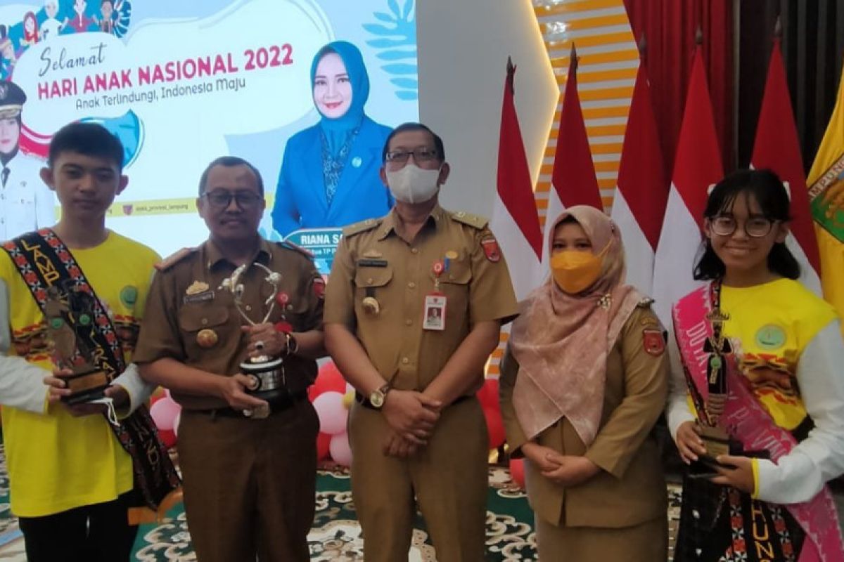 Kabupaten Lampung Barat terima penghargaan KLA