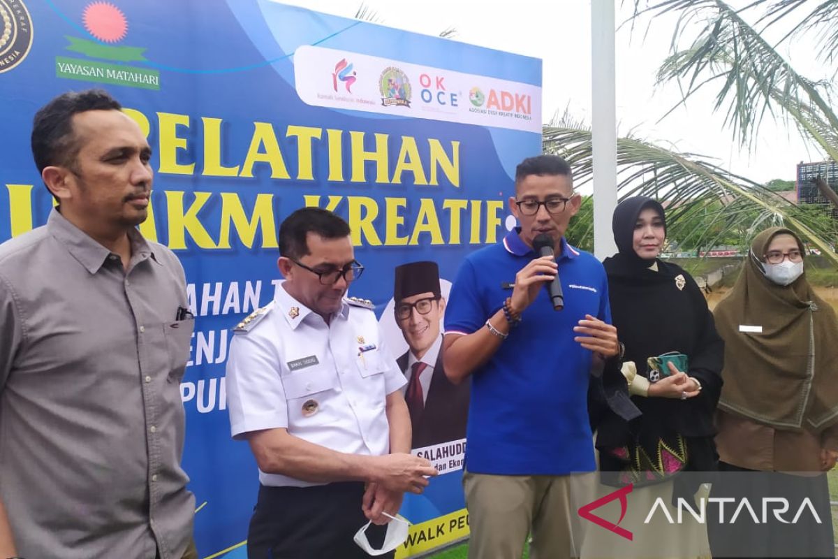 Menparekraf ajak pelaku ekraf Aceh perkuat inovasi untuk nilai tambah