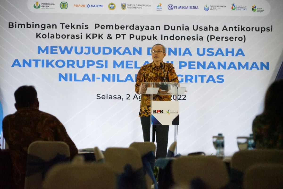 KPK-Pupuk Indonesia adakan bimtek antikorupsi