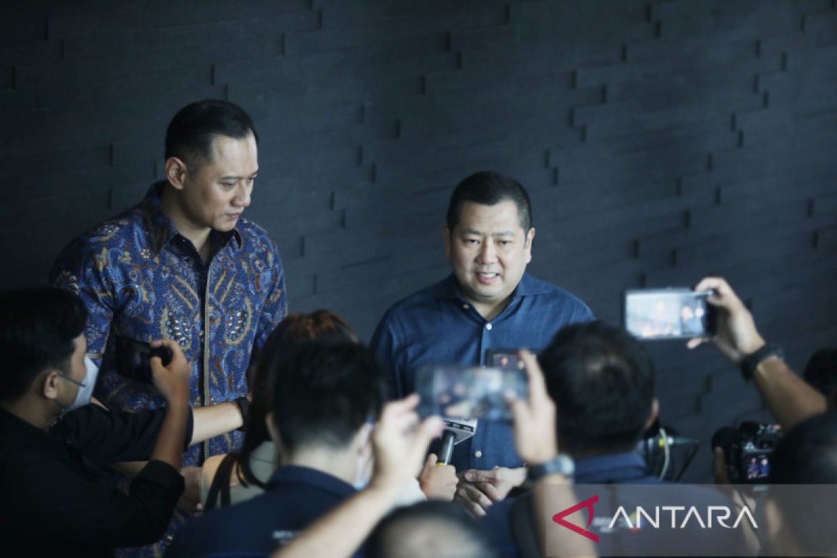 AHY-Hary Tanoesoedibjo bertemu bahas politik hingga ekonomi terkini