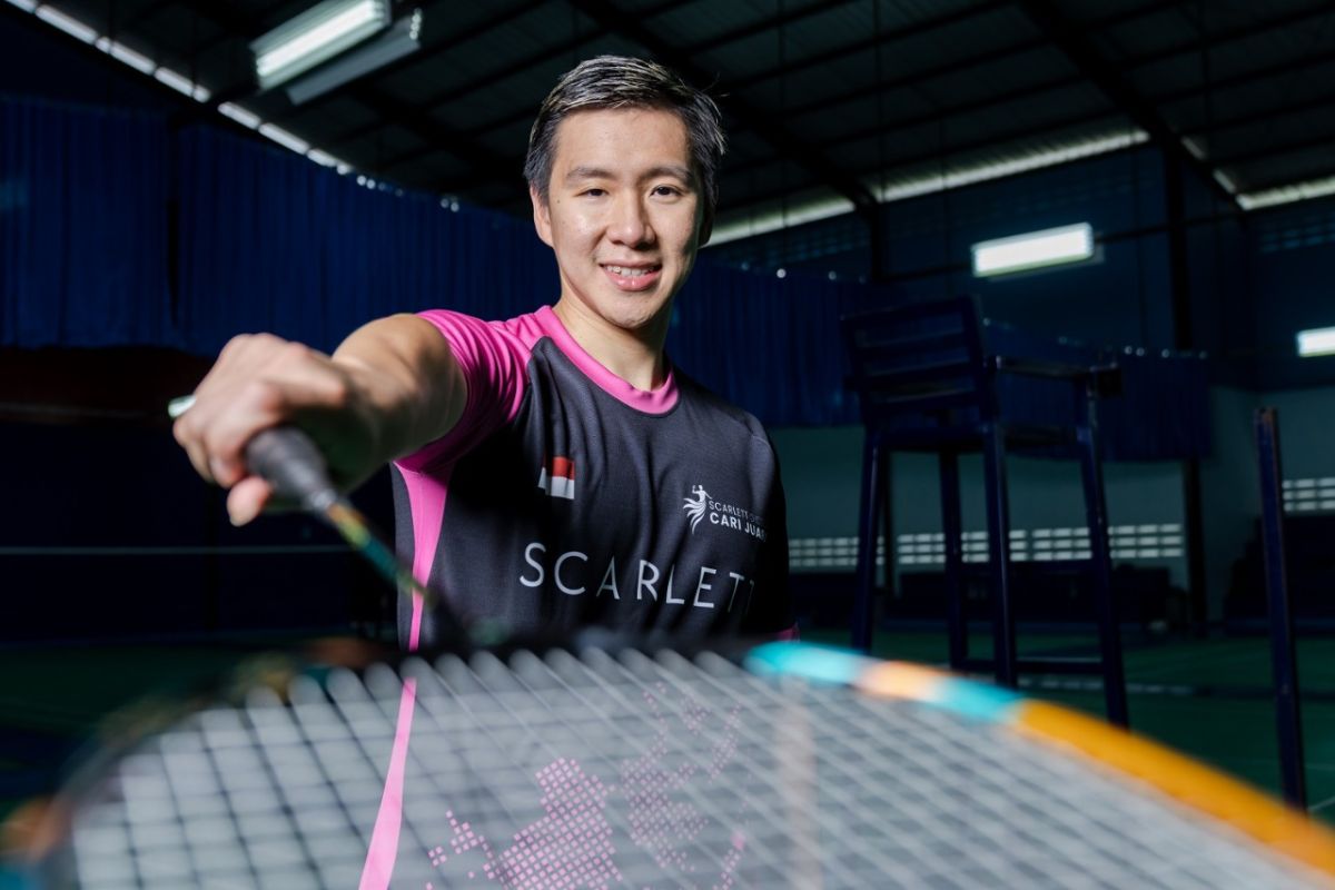 Beasiswa bulutangkis dari Scarlett-Gideon Badminton Academy