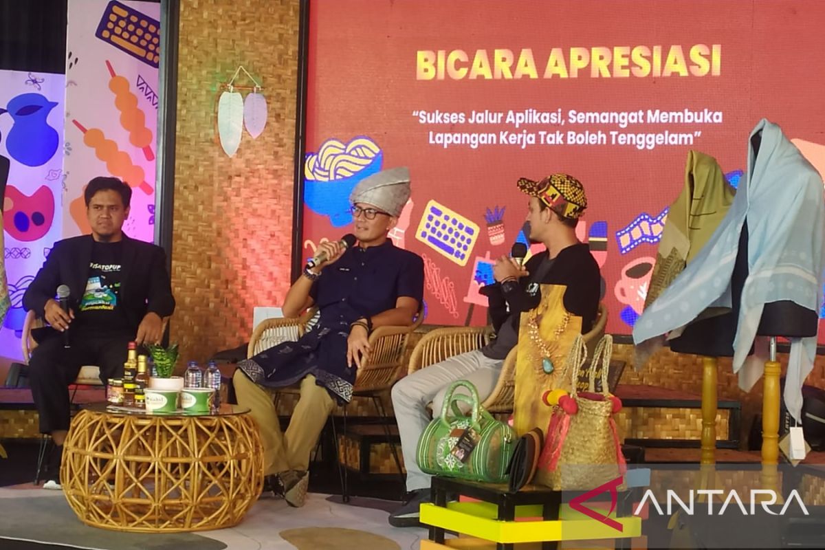 Sandiaga Uno usul lagu AKI dari Aceh jadi jingle ekonomi kreatif