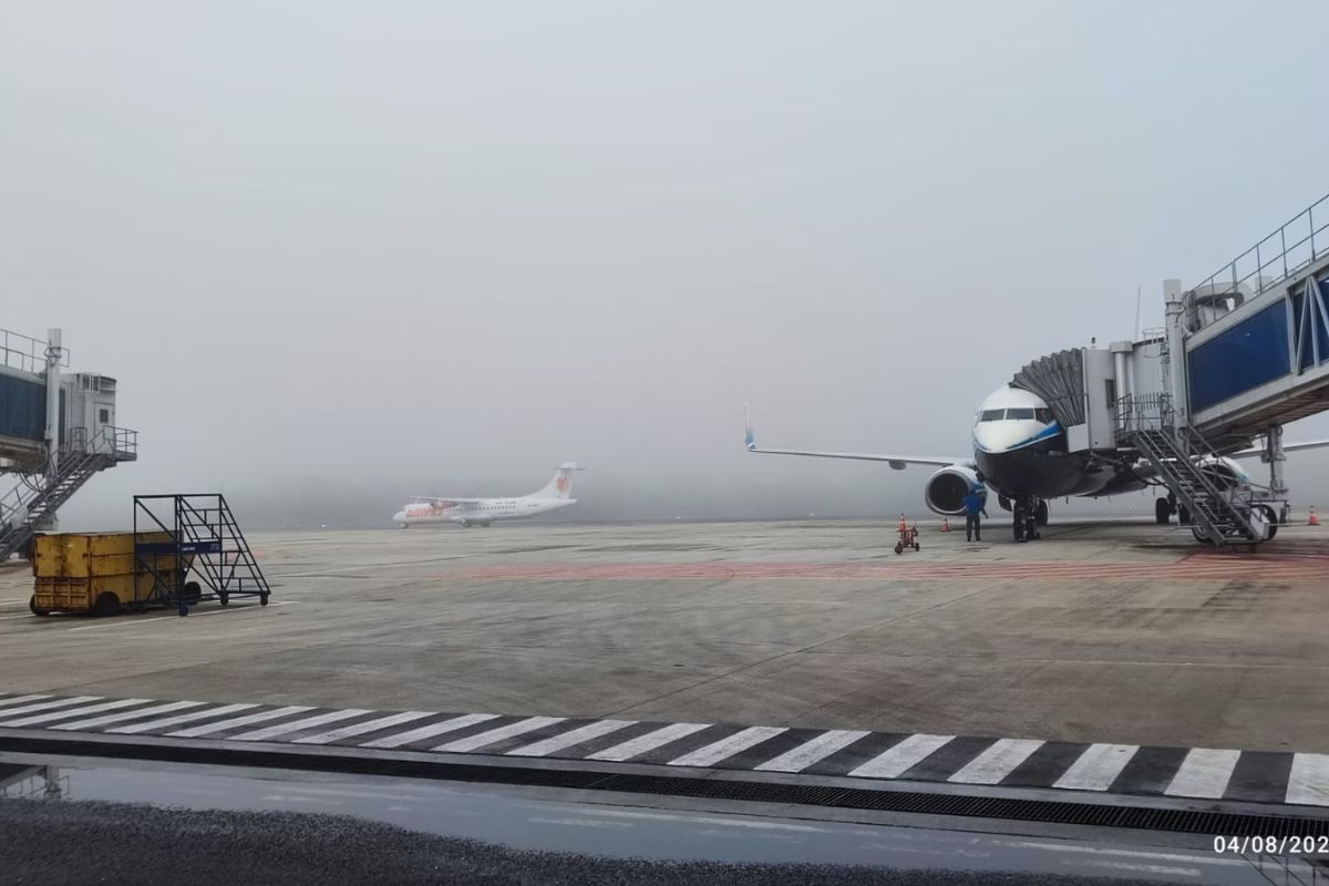 Pesawat Citilink batal mendarat di Pekanbaru karena kabut tebal