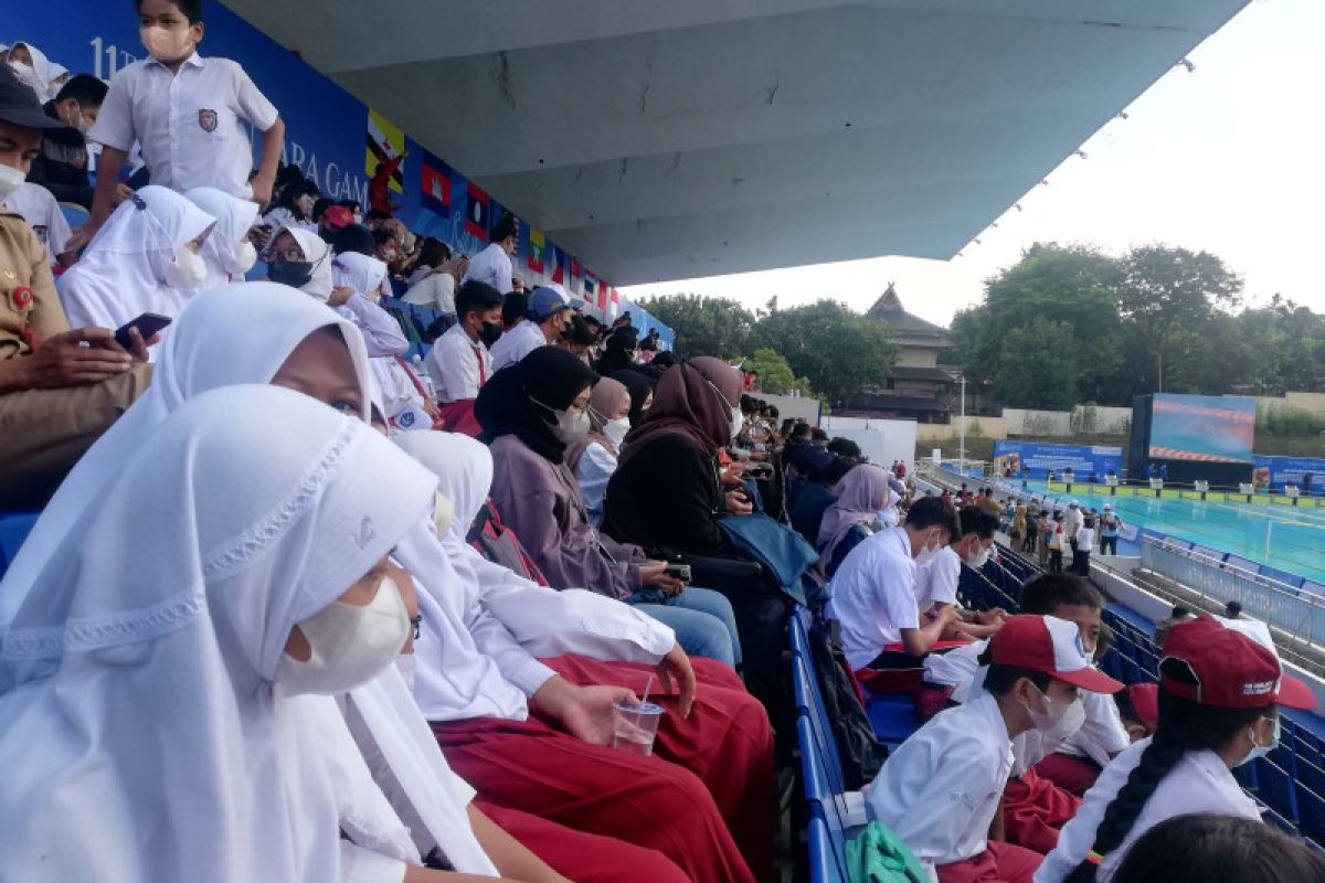 Menularkan motivasi dari sudut kompleks Stadion Jatidiri