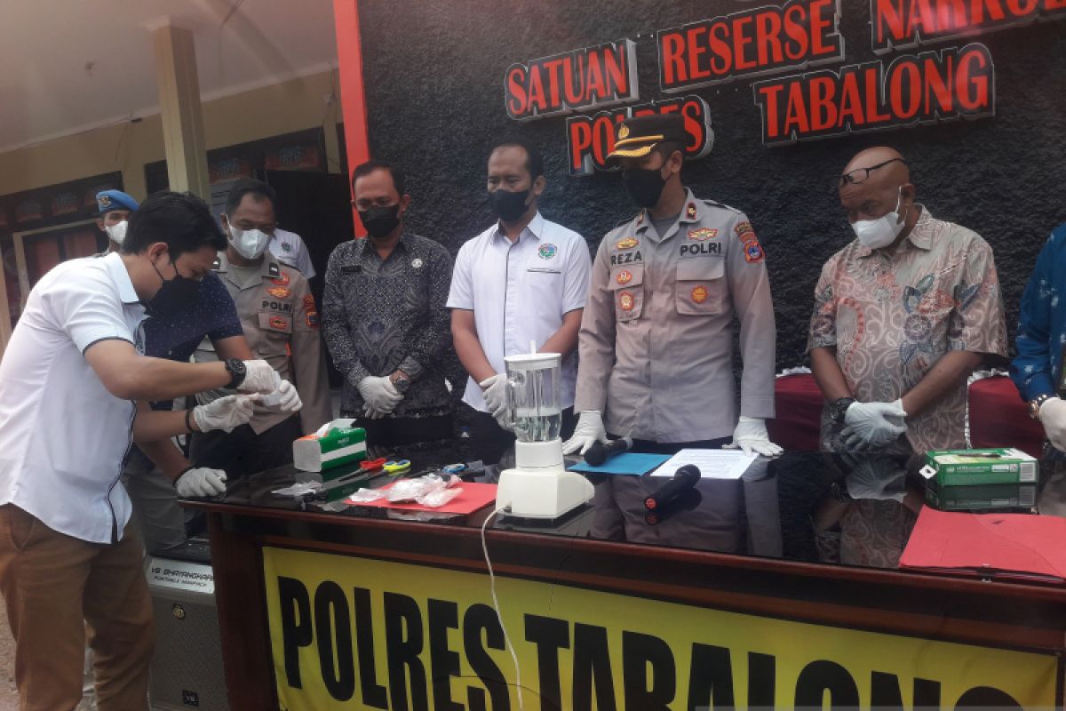 Polres Tabalong musnahkan sabu-sabu senilai Rp200 juta