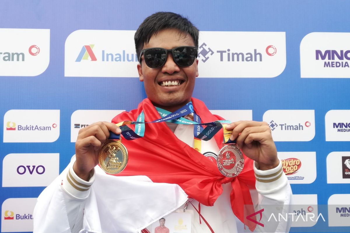 Bayu Putra raih emas para-renang di laga debut internasionalnya