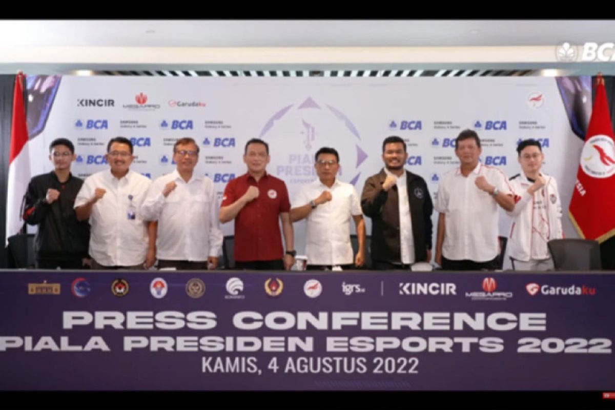 Piala Presiden Esports 2022 bawa talenta nasional ke kancah dunia