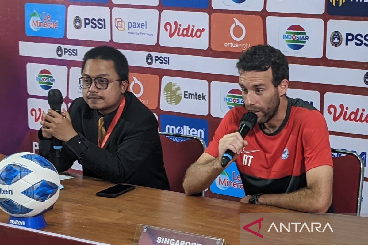 Pelatih timnas U-16 Singapura akui sulit lawan Indonesia