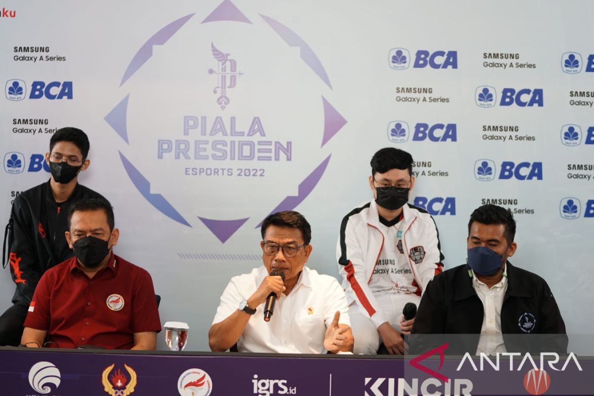 KSP: Piala Presiden 2022 sarana kembangkan atlet esports