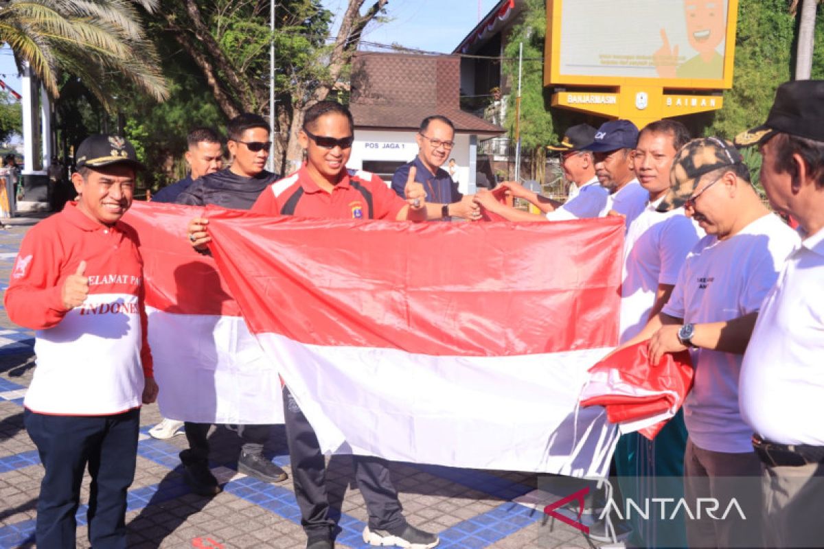 Kapolresta Banjarmasin bangkitkan nasionalisme wujudkan kondusifitas di momen kemerdekaan