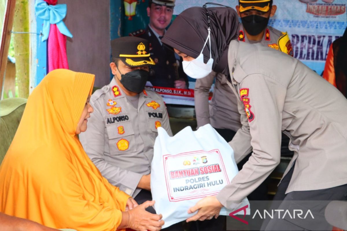 Polres Inhu laksanakan program Jubah Emas