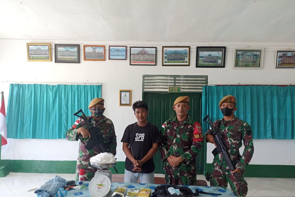 TNI AD apresiasi penggagalan penyelundupan satu kilogram sabu