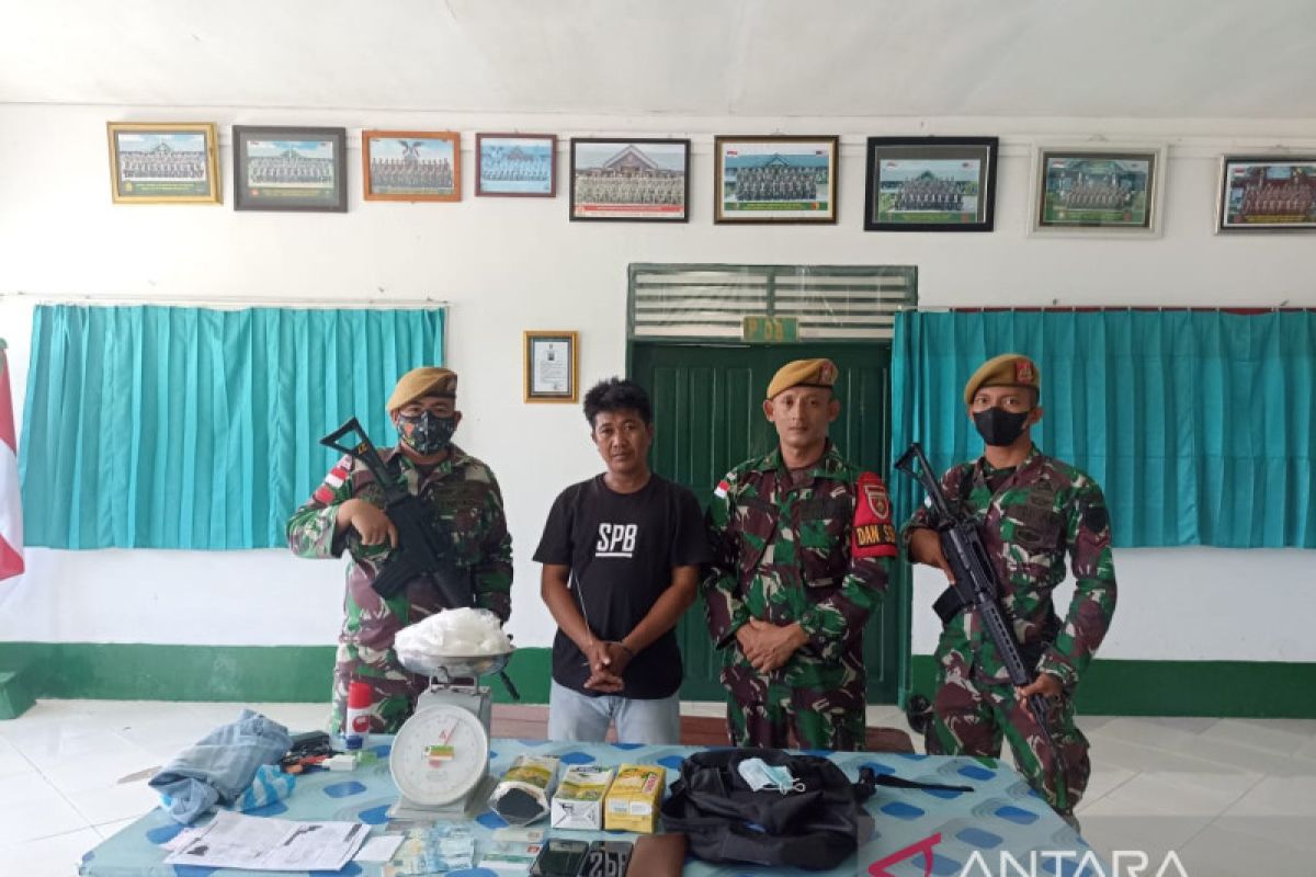 Prajurit TNI gagalkan penyelundupan narkoba di perbatasan