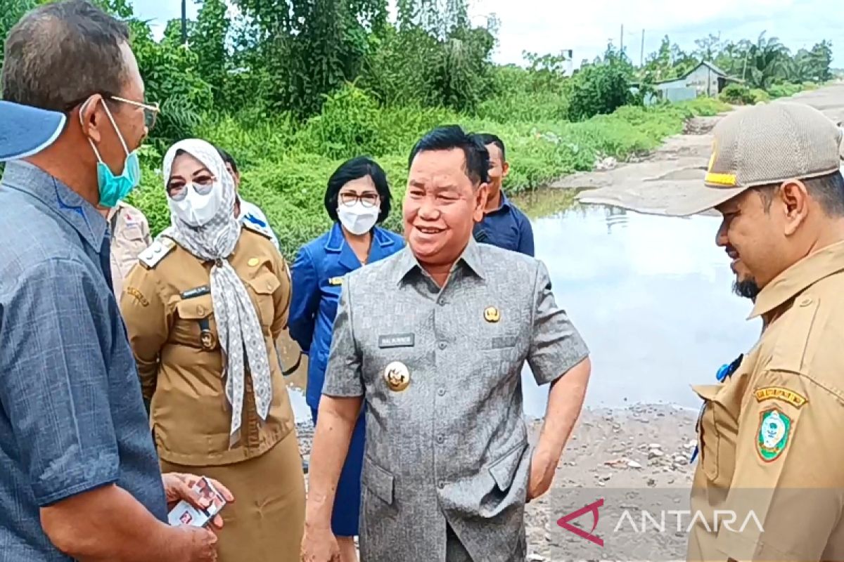 Bupati Kotim apresiasi perusahaan perkebunan sepakat perbaiki jalan lingkar selatan