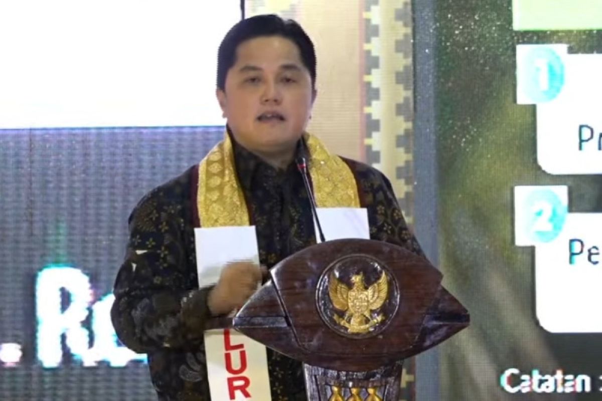 Menteri BUMN: BUMN terus mendorong terbentuknya kemandirian pangan