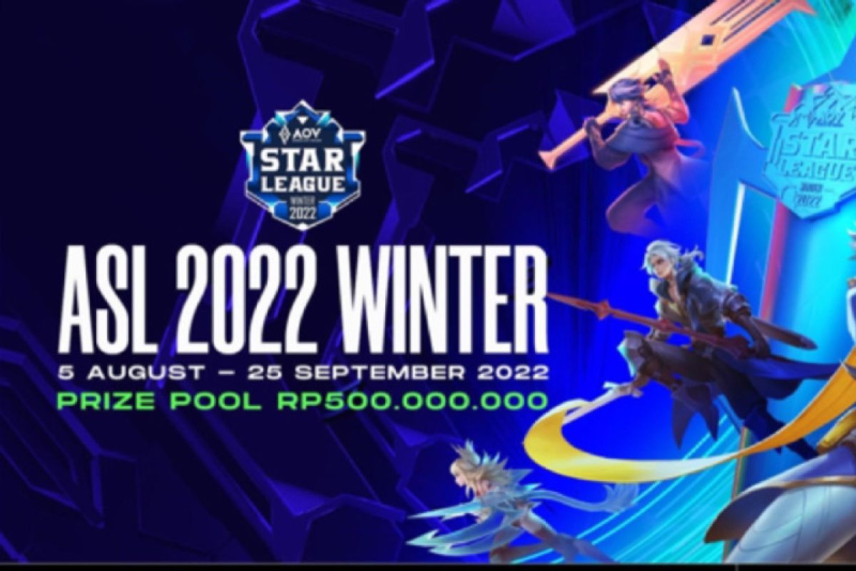 Lima tim Indonesia berlaga di Arena of Valor Star League 2022 Winter