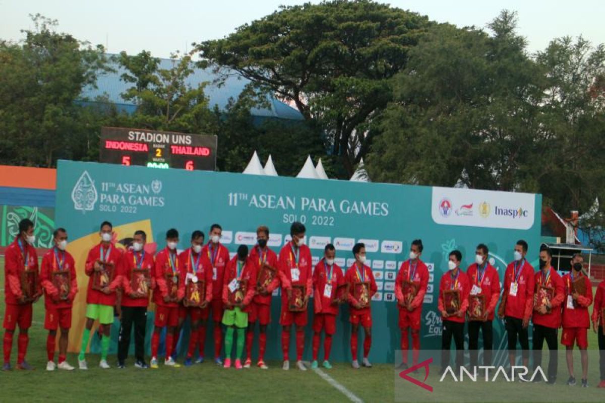 APG 2022 - Tim sepak bola CP Indonesia rebut medali perak usai kalah dari Thailand