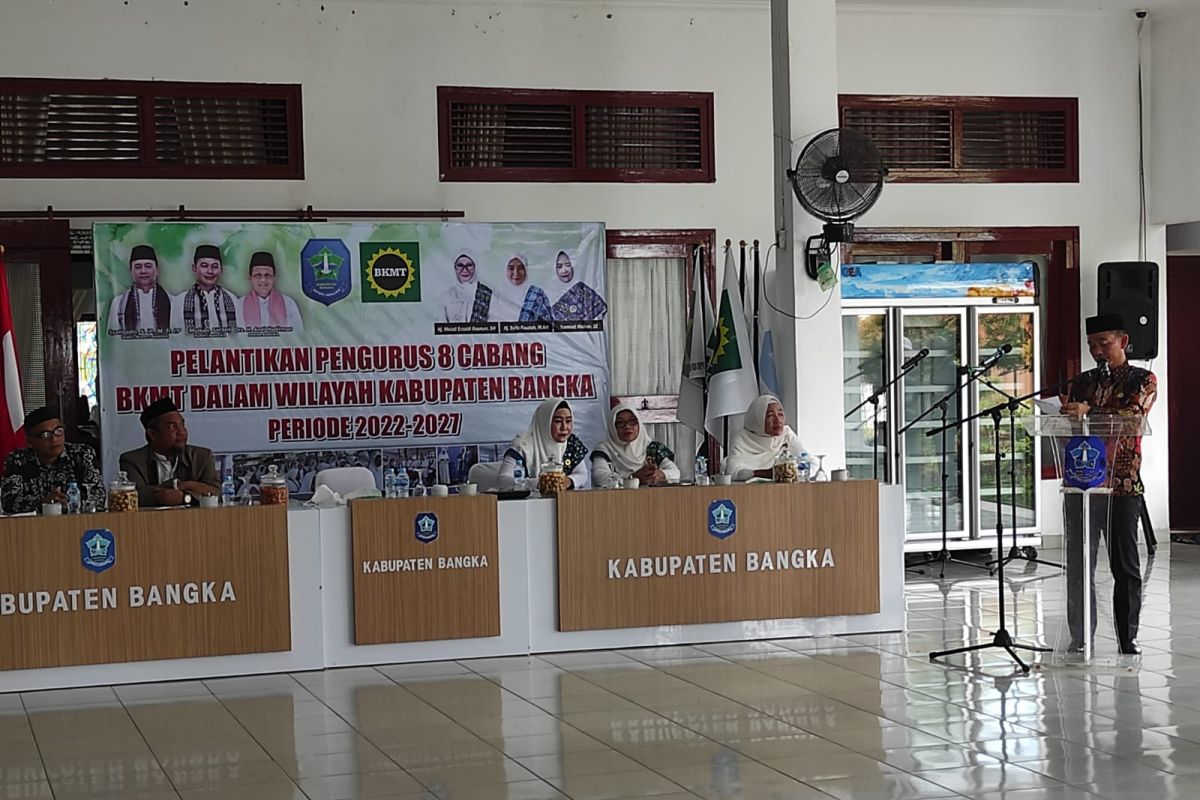 Bupati Bangka harap BKMT mampu berdayakan perempuan