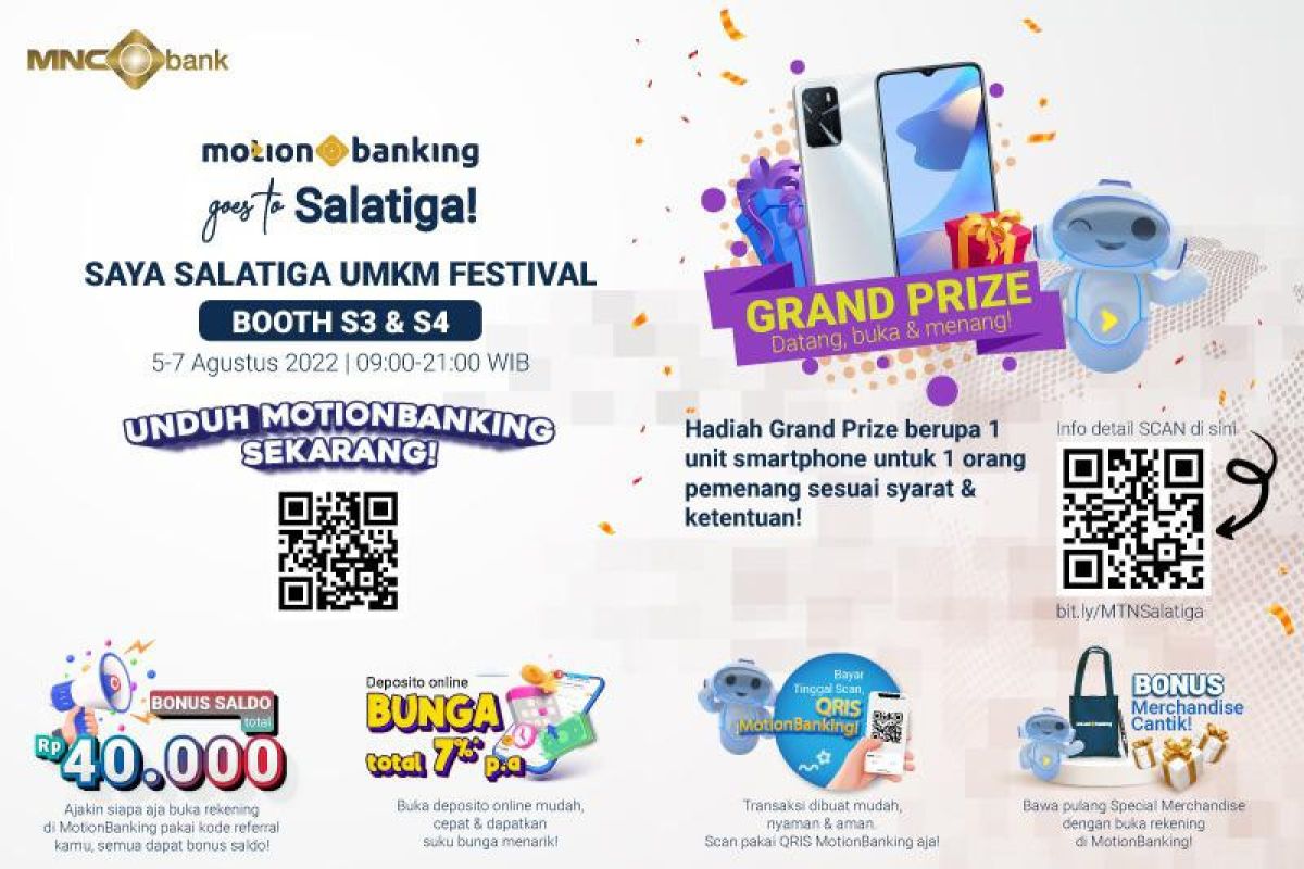 MNC Bank bagikan hadiah di Salatiga UMKM Festival