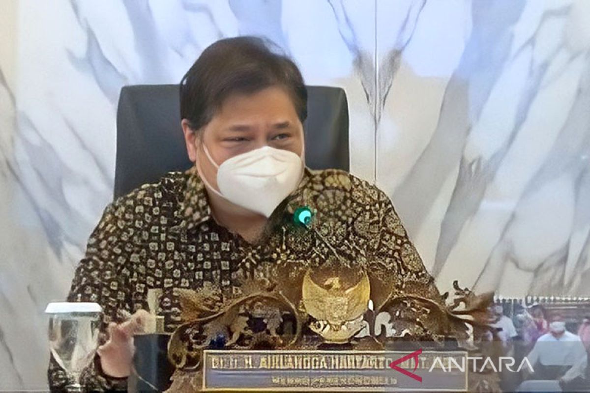 Menko Airlangga pastikan kebutuhan pangan terpenuhi sepanjang 2022