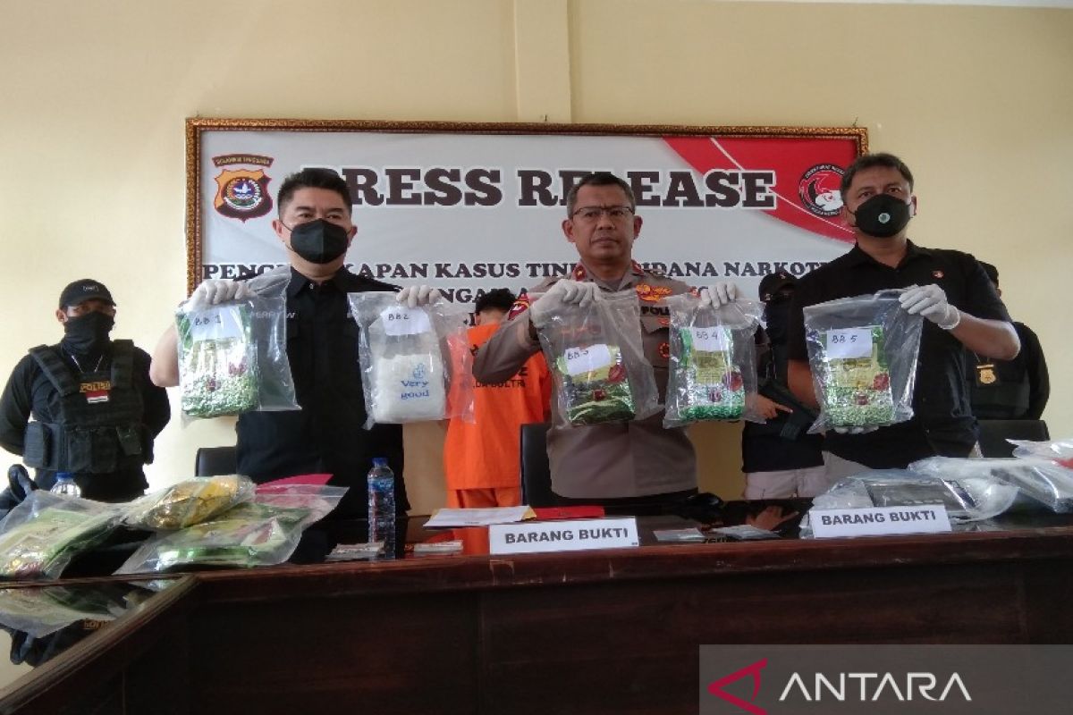 Polda Sultra tangkap mahasiswa edarkan 5,2 kg sabu