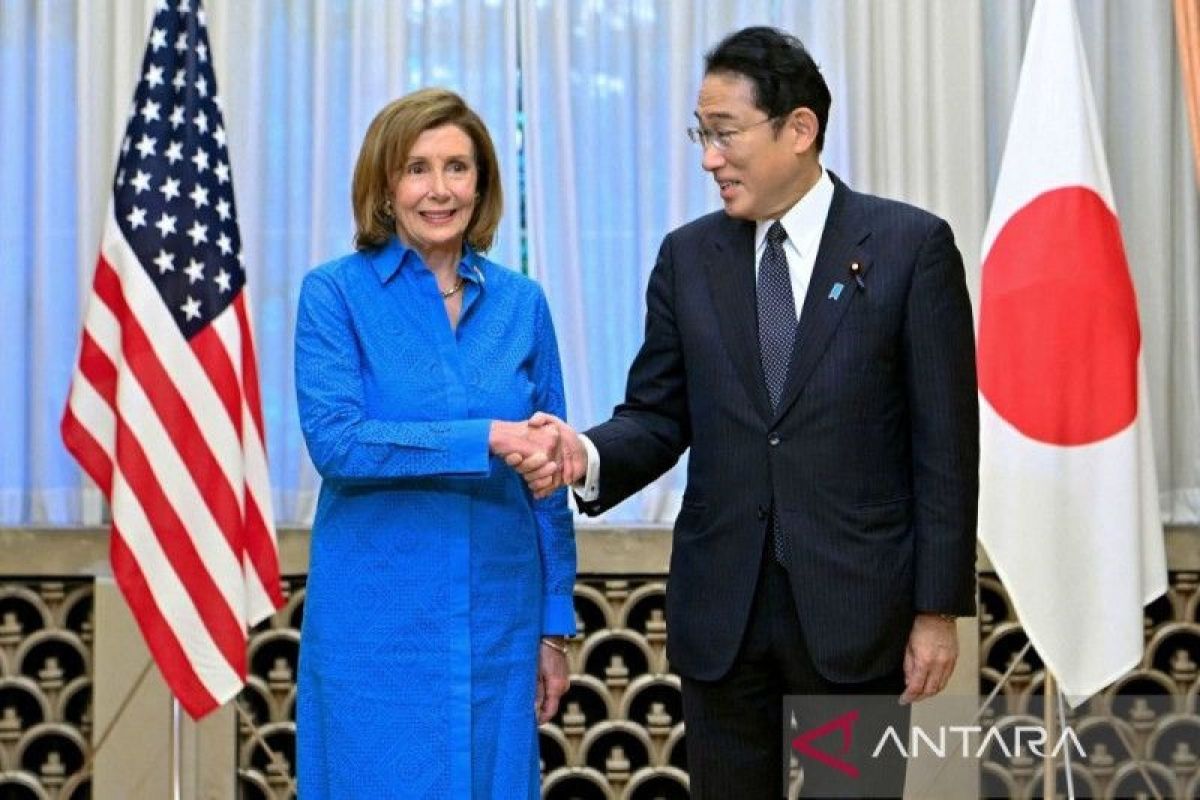 Ketua DPR AS Pelosi kunjungi Jepang setelah lawatan ke Taiwan bikin China berang