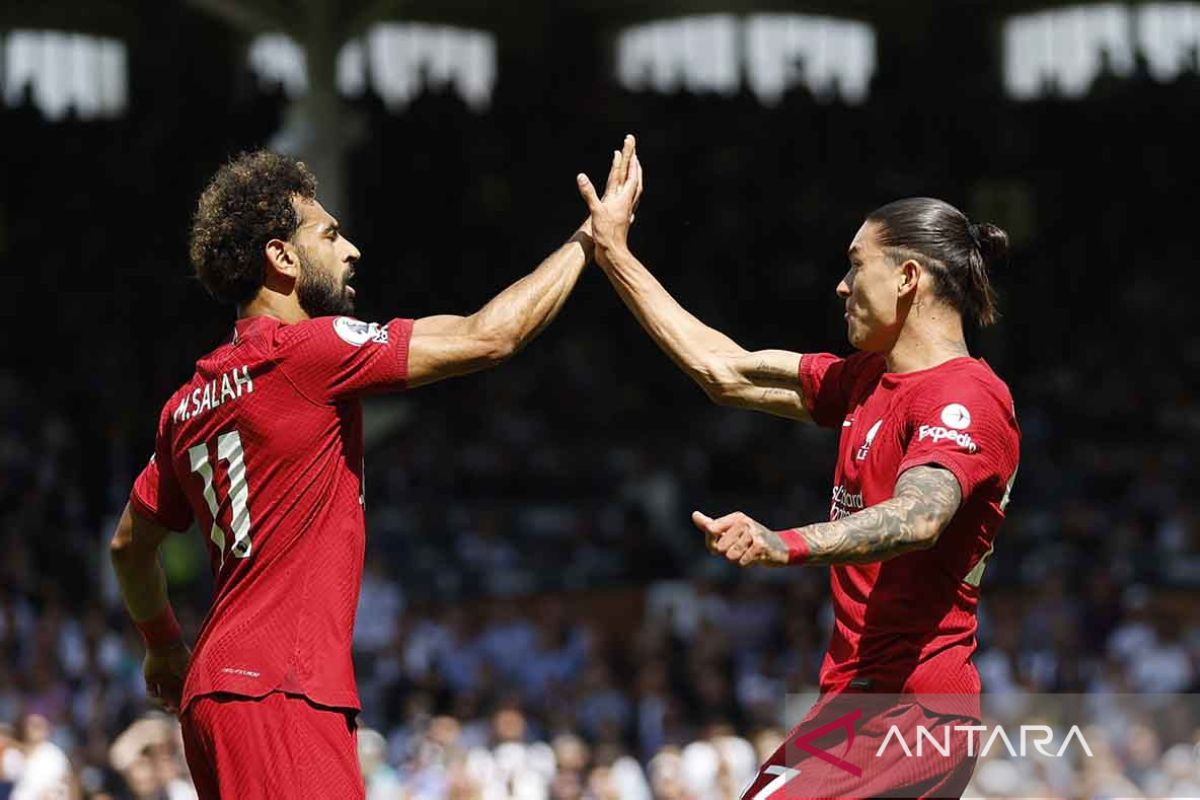 Liverpool main imbang 2-2 dengan Fulham di pekan perdana