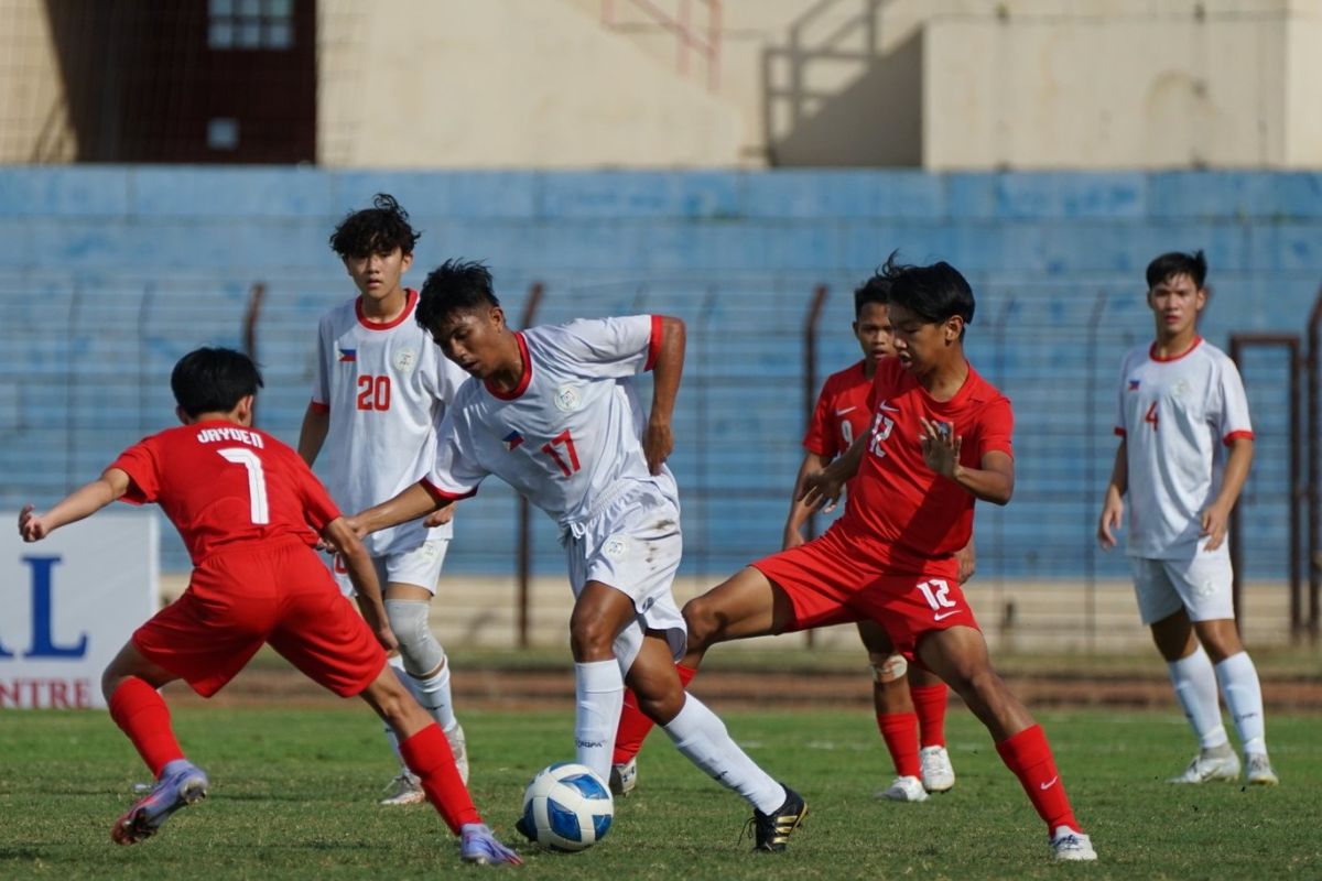 Filipina akhiri kiprah di Piala AFF U-16 dengan menang atas Singapura