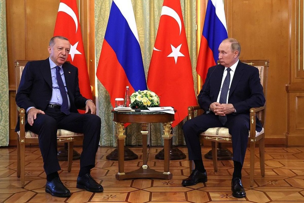 Putin bertemu Erdogan, bahas peningkatan hubungan Rusia-Turki