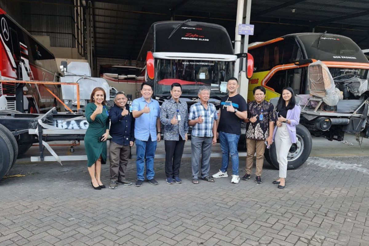 PT TKDN kerja sama IoT keselamatan bus dengan karoseri Indonesia
