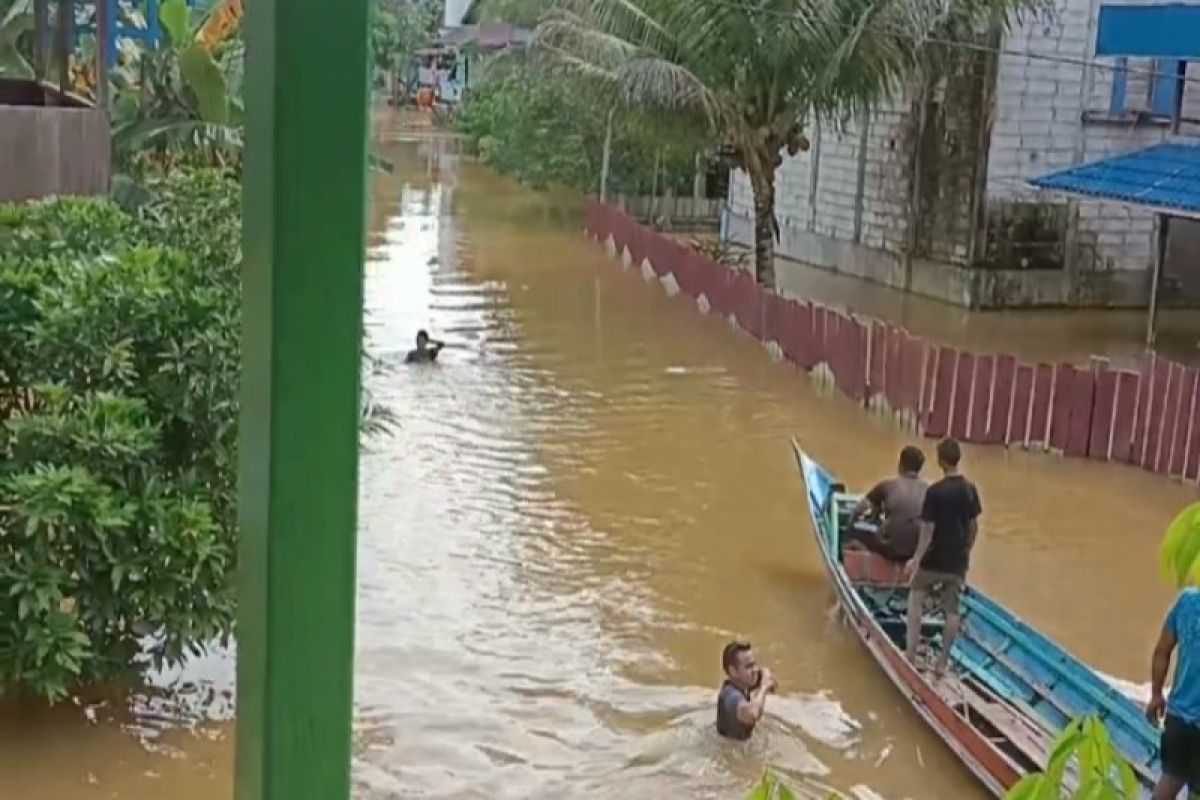 Sejumlah desa di Katingan dilanda banjir