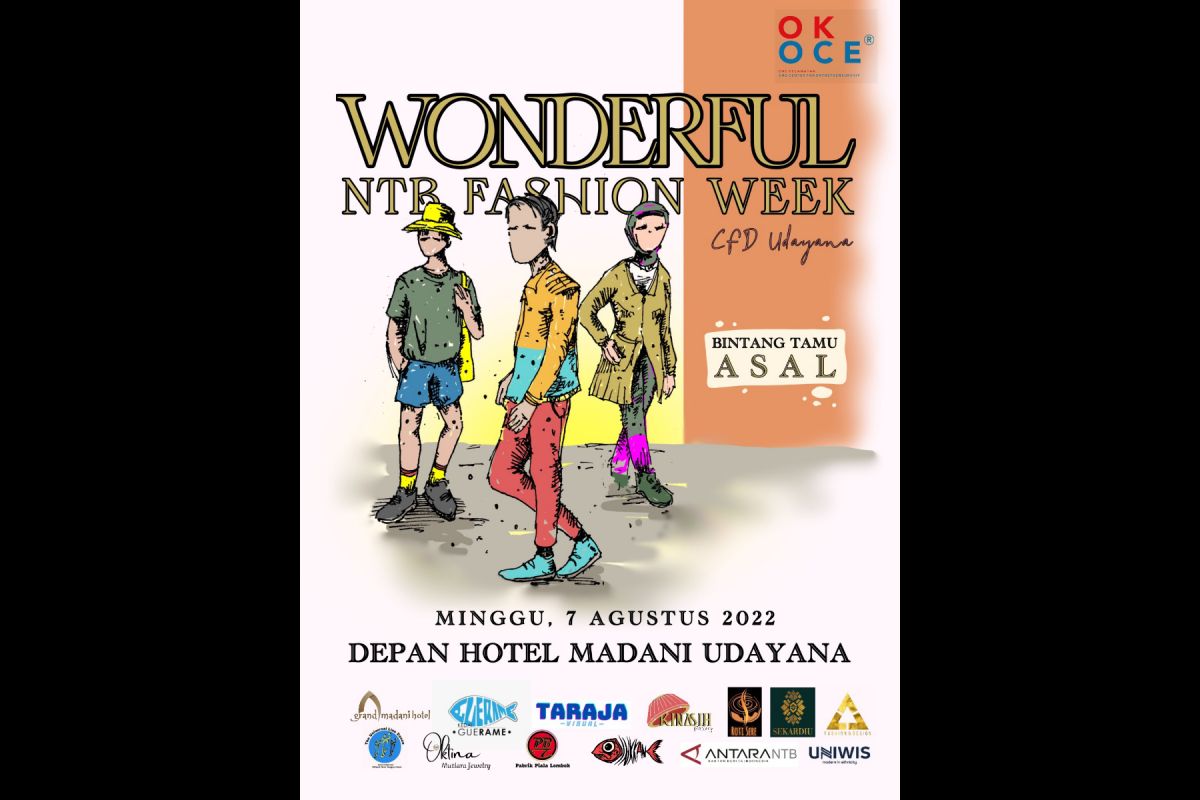 Wonderful NTB Fashion Week digelar di CFD Mataram