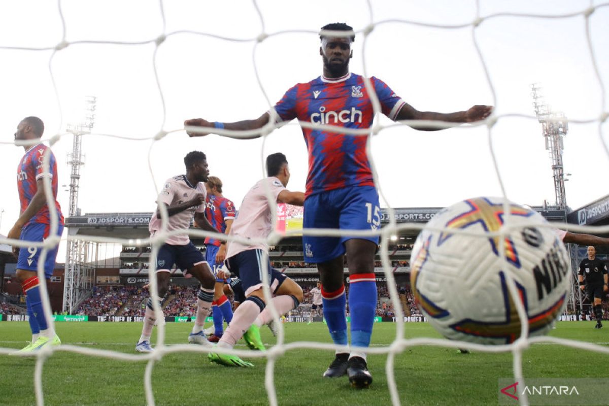 Arsenal awali musim 2022/23 dengan kemenangan 2-0 atas Crystal Palace