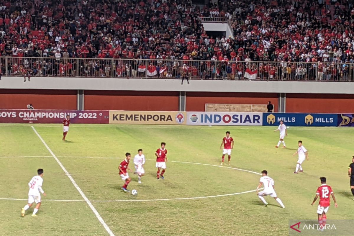 Indonesia ke semifinal AFF U-16 usai tundukkan Vietnam