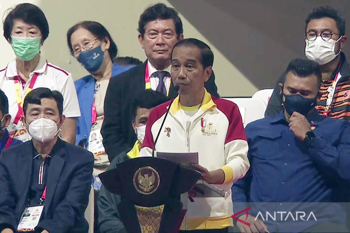 Jokowi resmi tutup ASEAN Para Games XI di Stadion Manahan