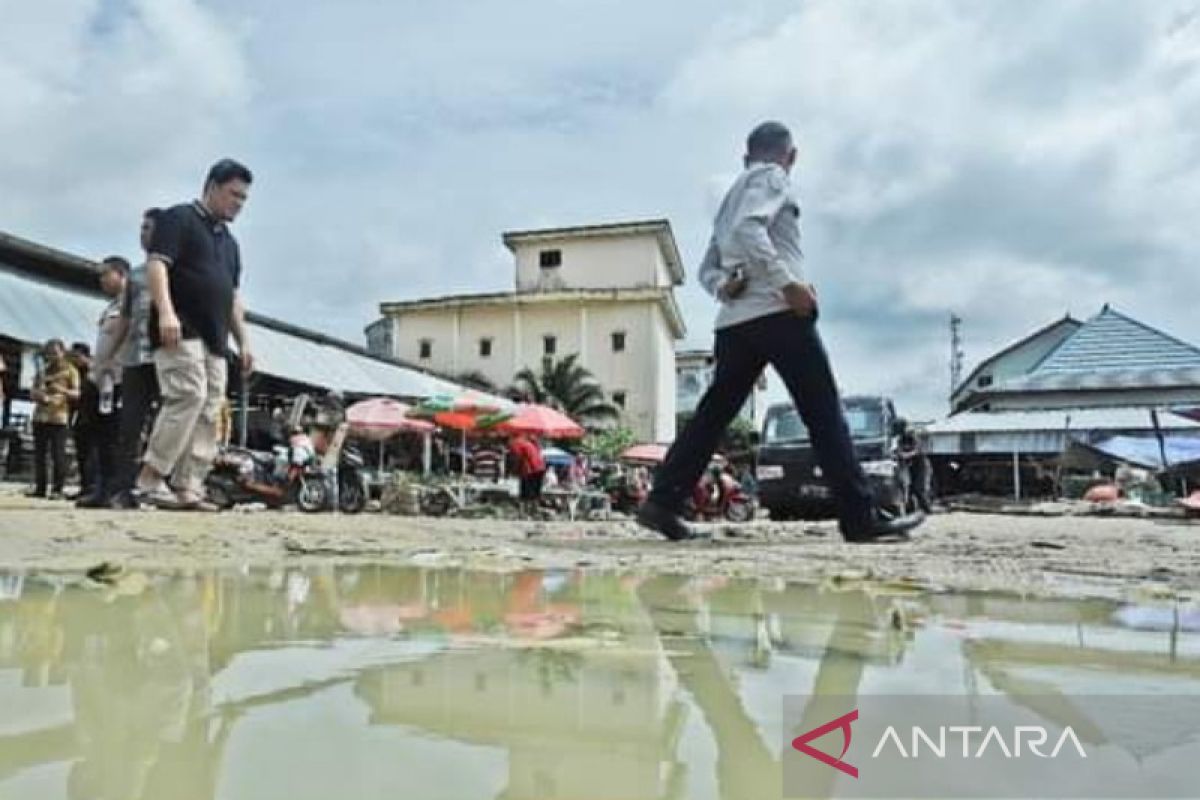 Pemerintah Bangka Barat akan tata ulang pedagang di Pasar Parittiga