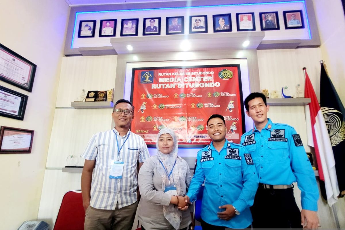 Reporter RRI dan petugas Rutan Situbondo akhirnya berdamai - ANTARA ...