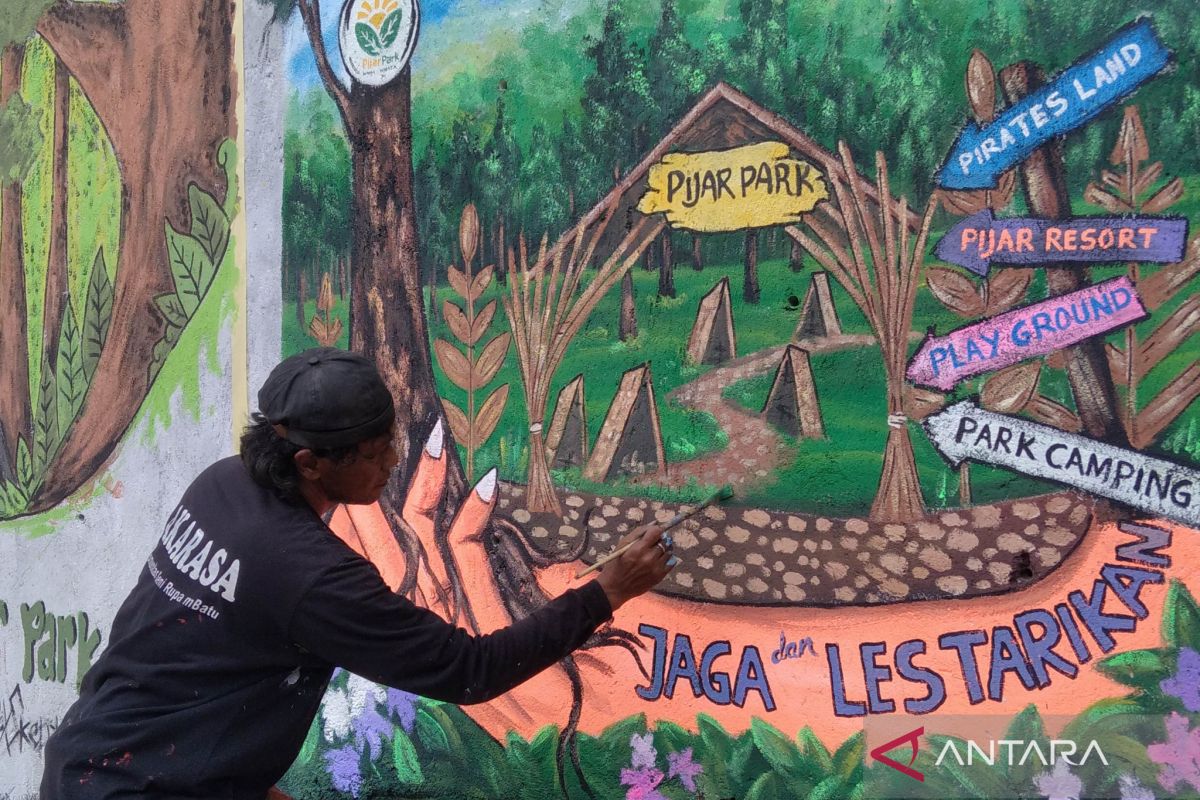 Gelar lomba mural, Pijar Park Kudus ajak masyarakat lestarikan alam