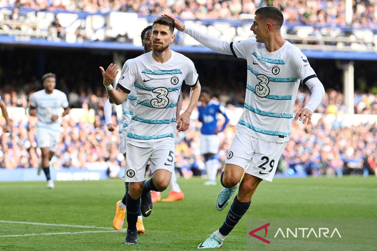 Gol Jorginho dan Aubameyang bantu Chelsea menang 2-0 atas AC Milan