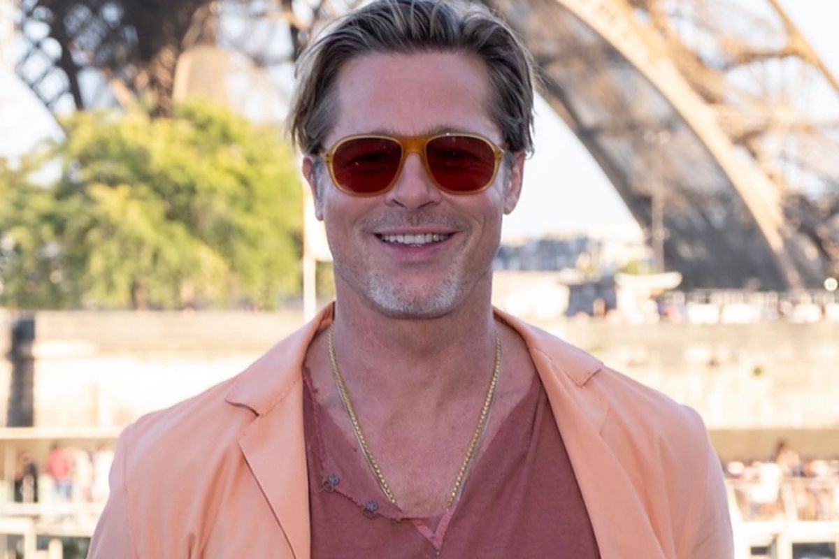 Brad Pitt promosikan film 