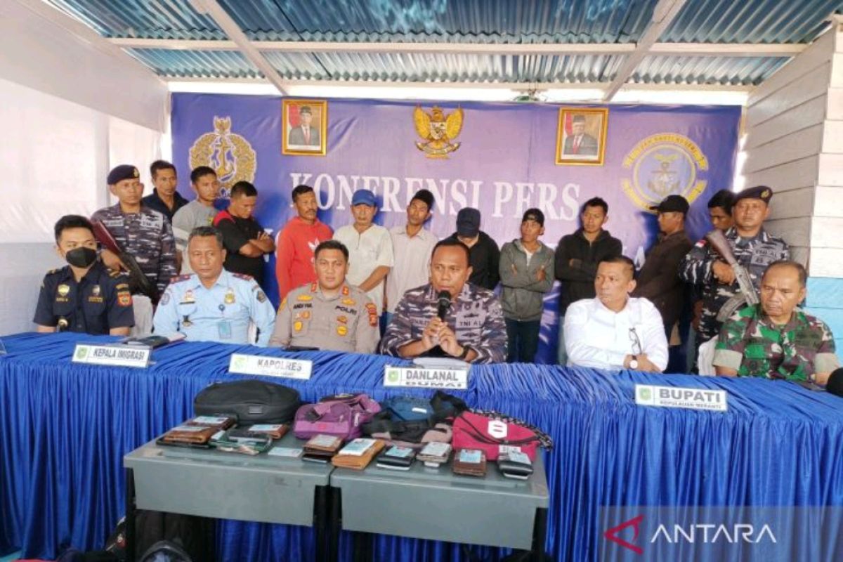 TNI AL gagalkan penyeludupan sembilan calon PMI ilegal ke Malaysia