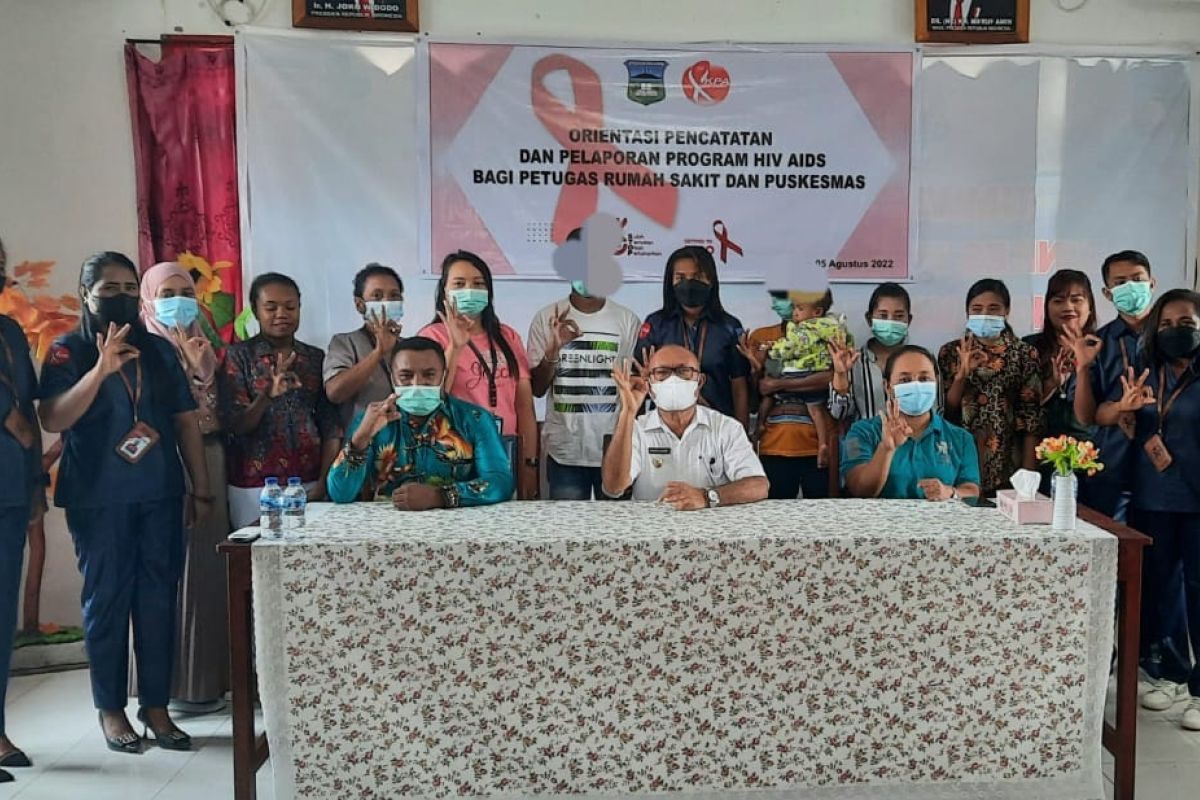 Faskes di Teluk Wondama diminta aktif laporkan data HIV-AIDS