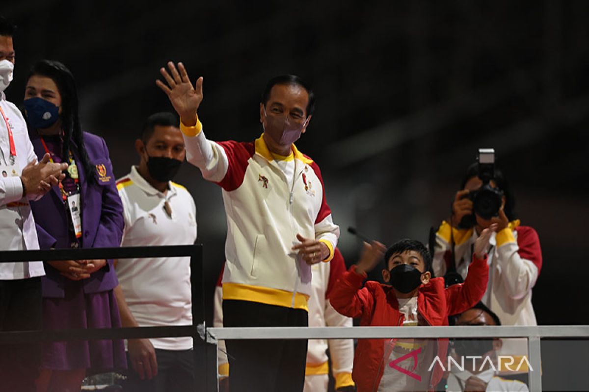 Presiden Jokowi resmi tutup ASEAN Para Games XI