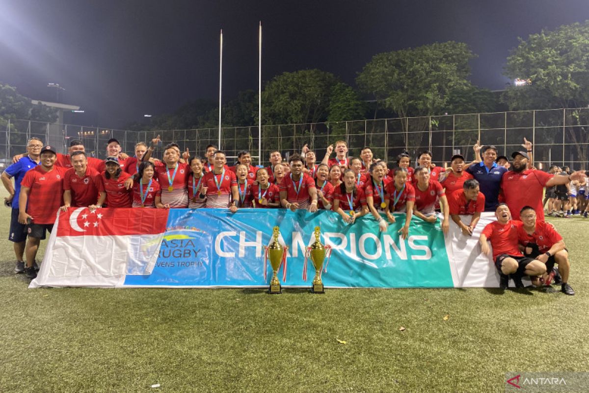 Indonesia belum mampu penuhi target di Asia Rugby Sevens Trophy 2022