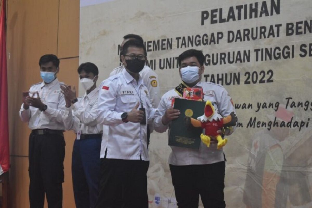 Mahasiswa Unja terbaik dalam pelatihan tanggap darurat