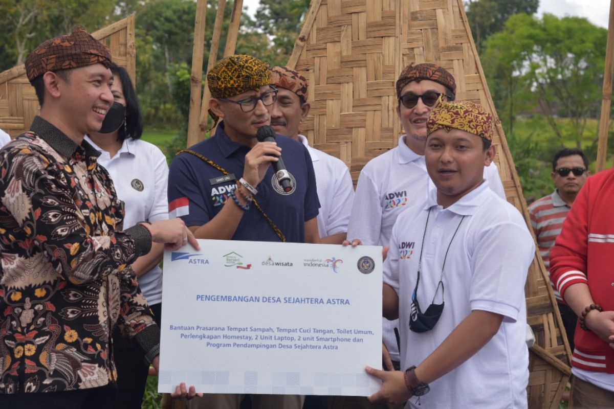ADWI 2022, Menparekraf terkesan dengan Desa Wisata Tirta Agung Bondowoso