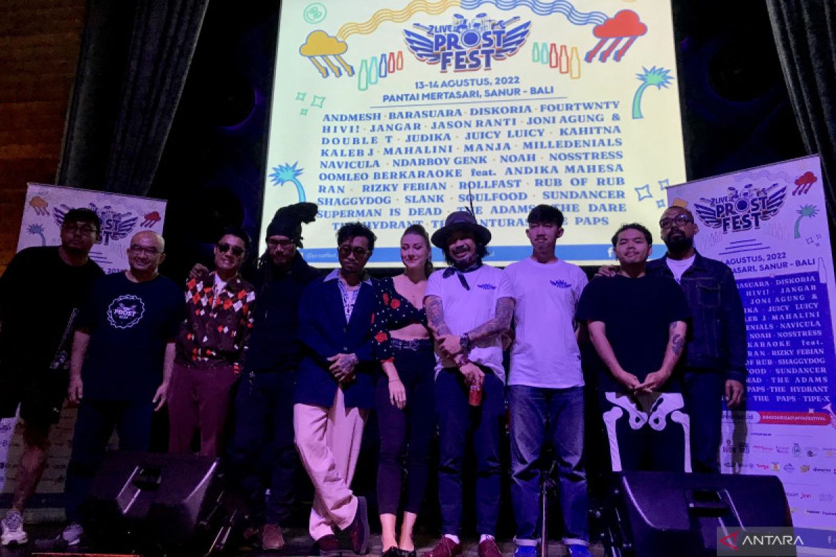 Prost Fest 2022 jadi ajang musisi bangkit pascaterdampak pandemi