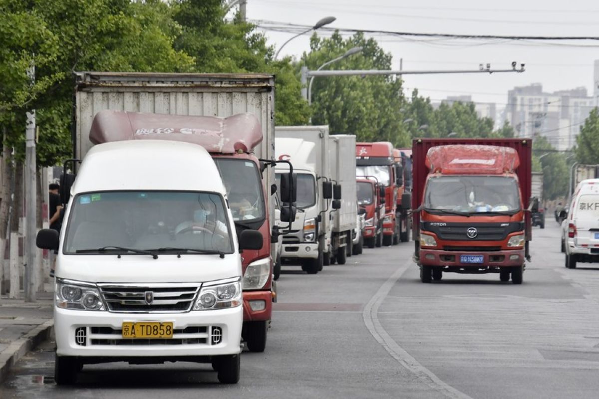 Indeks harga logistik angkutan jalan China naik pada Juli 2022
