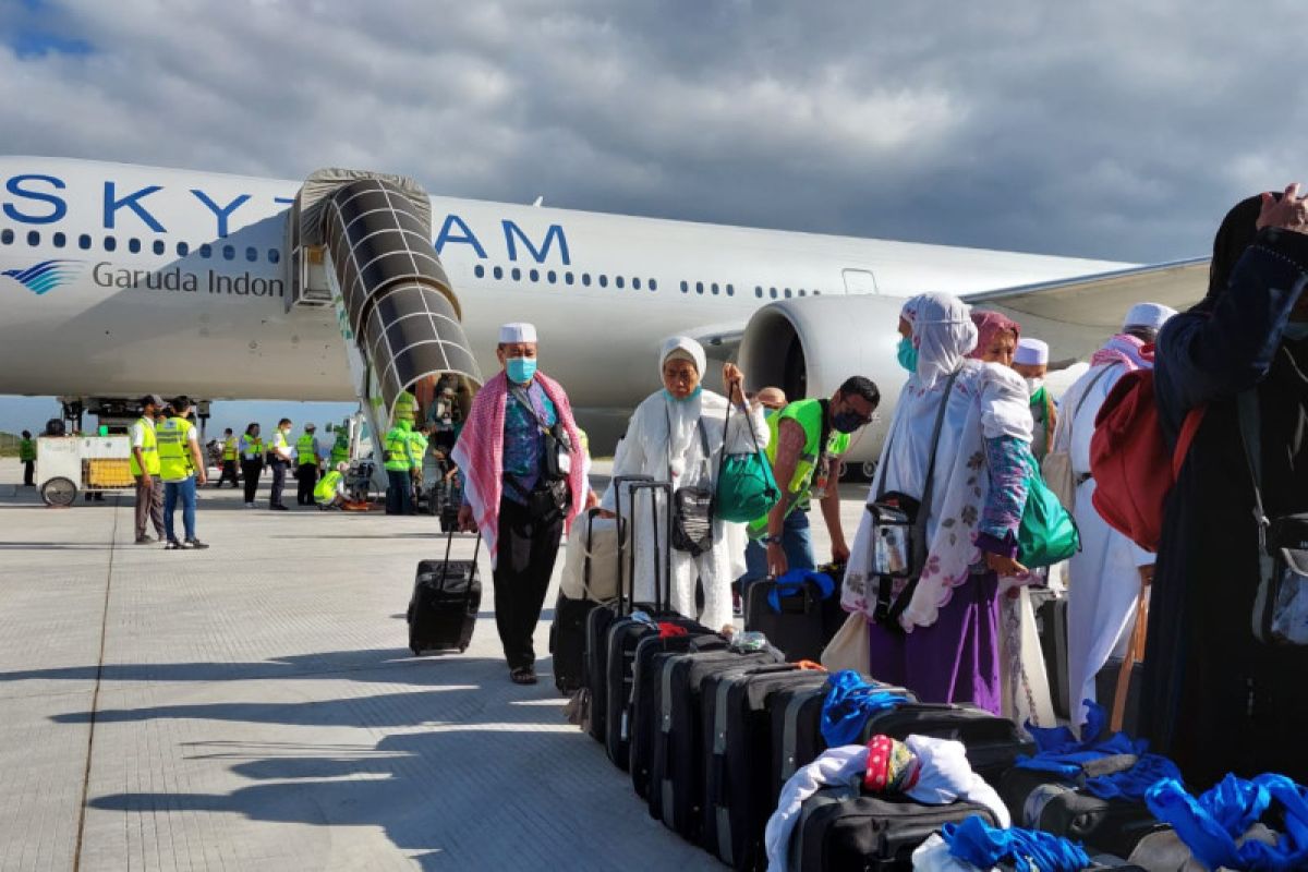 Semua jamaah haji Embarkasi Lombok telah tiba di Tanah Air