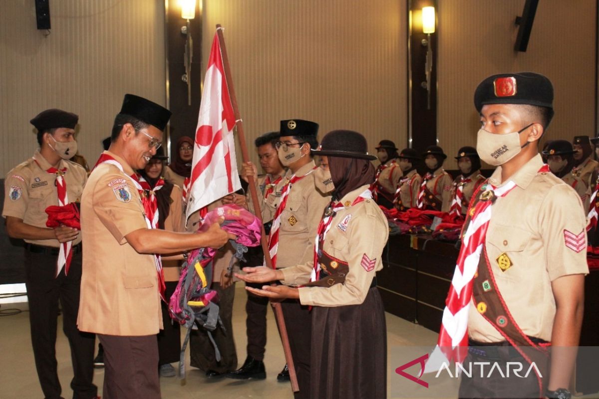 Wabup lepas Kontingen Jamnas Batola ke Cibubur